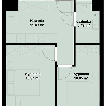 Dwupokojowy Apartament Polanka Apartmán *